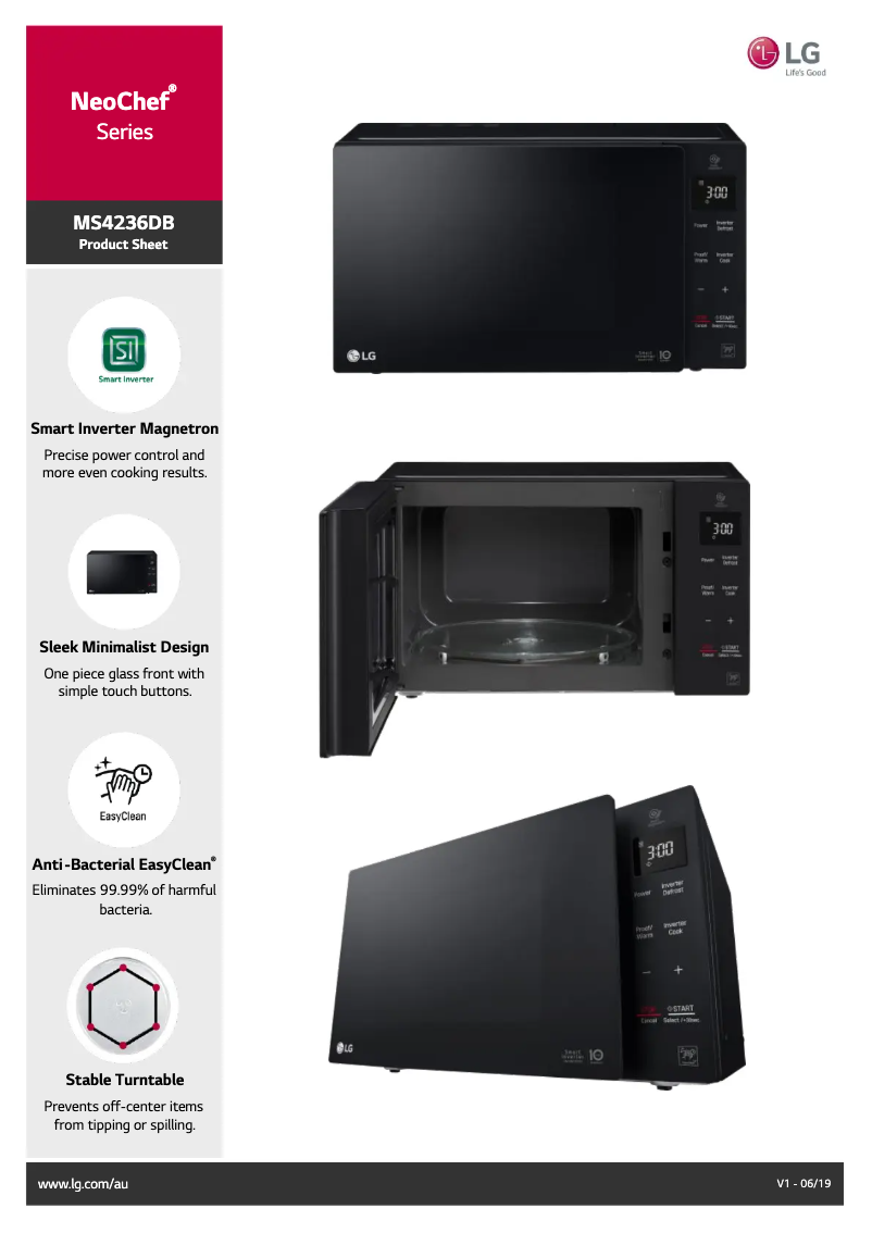 Image de la première page du manuel de l'appareil MS4236DB