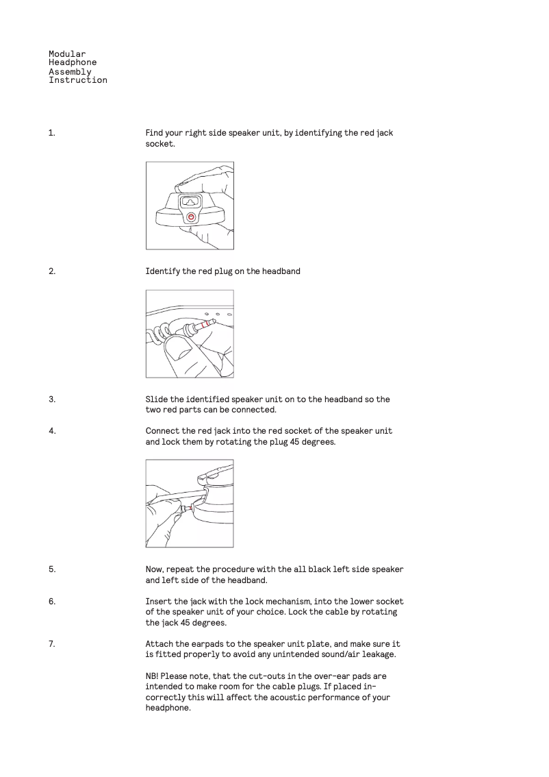 Image de la première page du manuel de l'appareil TMA-2 HD Wireless Preset