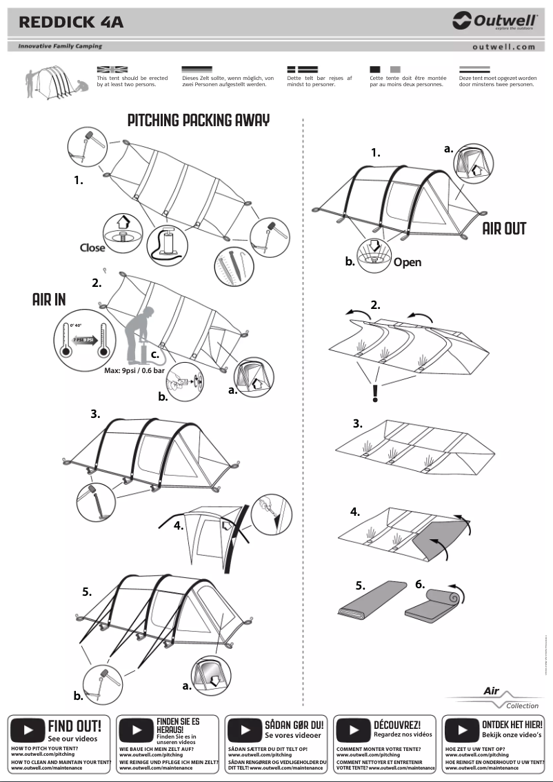 Image de la première page du manuel de l'appareil Reddick 4A