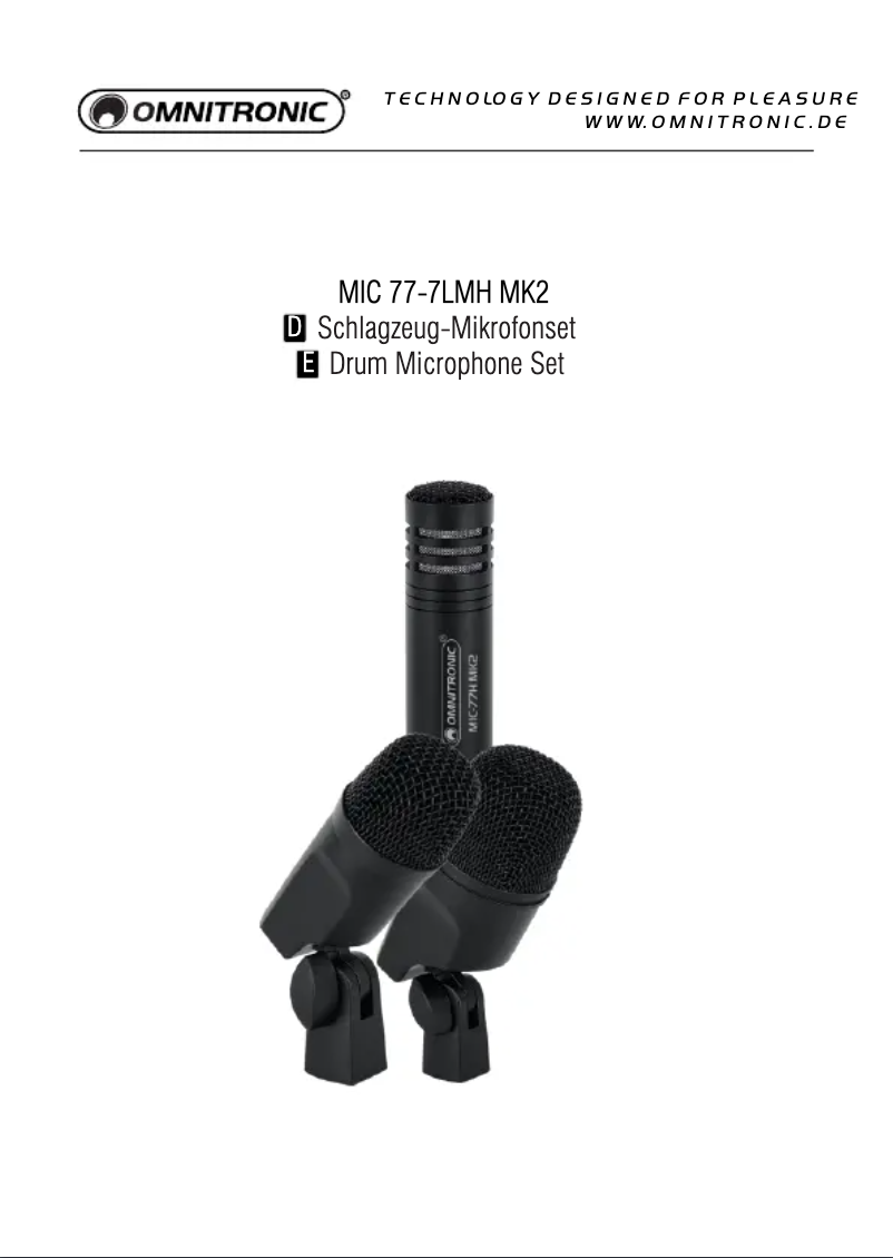 Page n°1 - Manuel utilisateur Omnitronic MOVE MK2