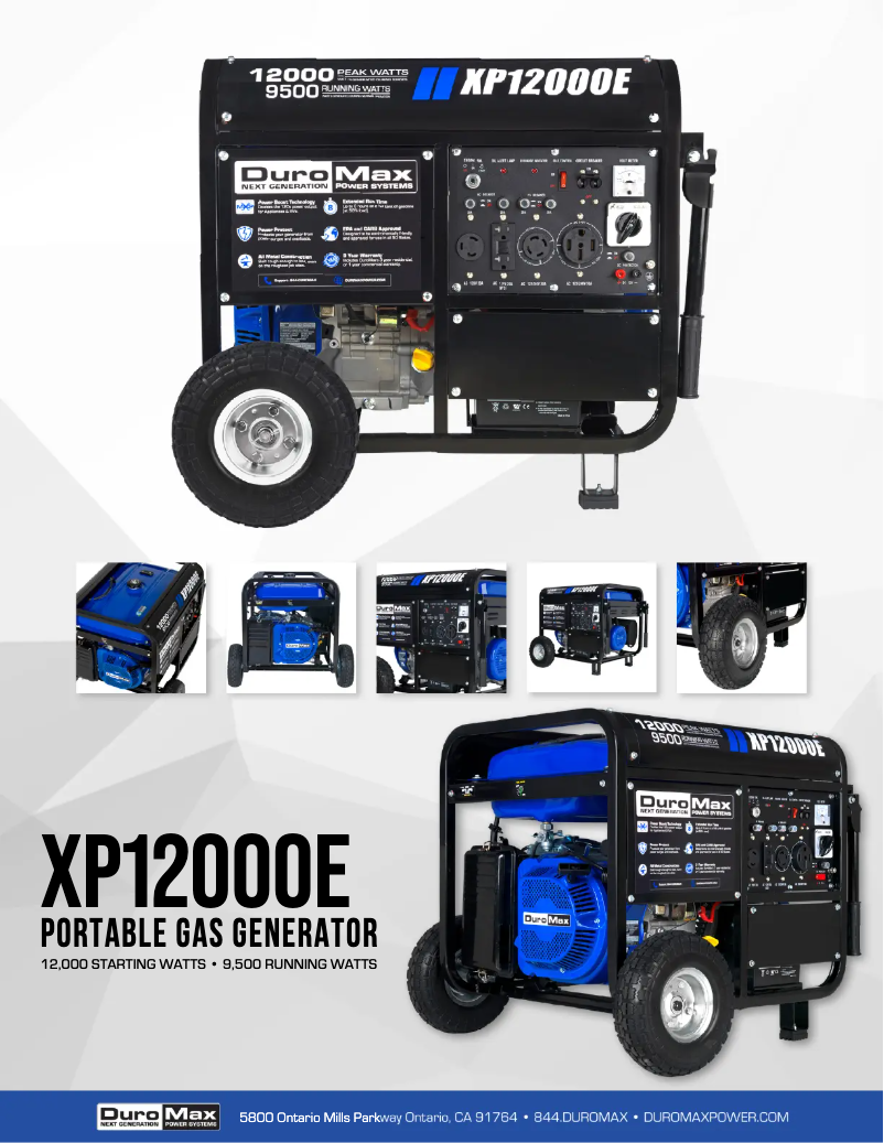 Image de la première page du manuel de l'appareil XP12000E