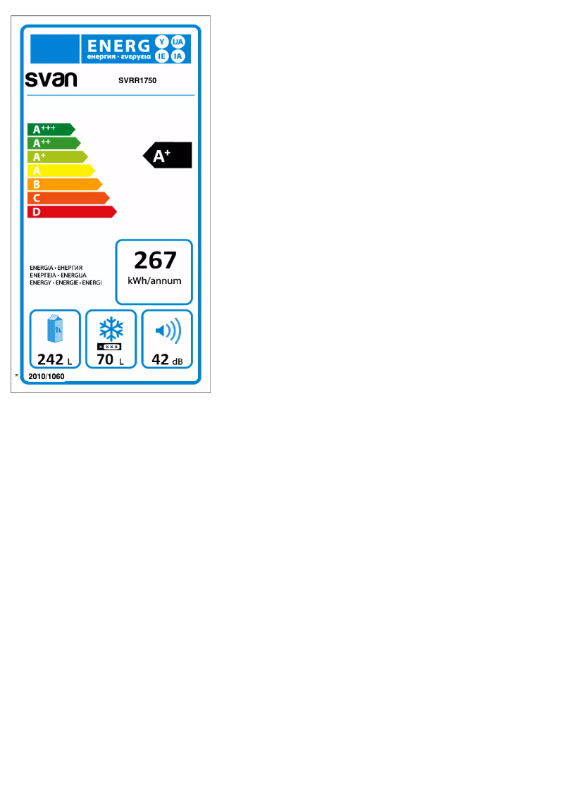 Página 1 del manual Manual de usuario SVAN SVRR1750