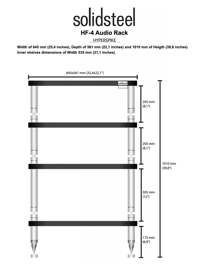 Page n°1 - Mode d'emploi Solidsteel Hyperspike HF-4