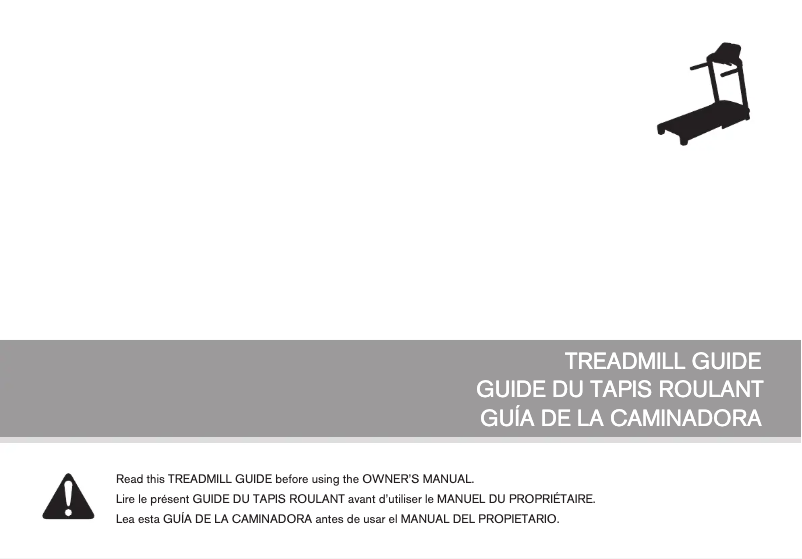 Página 1 del manual Manual de usuario Horizon Fitness GS1050T