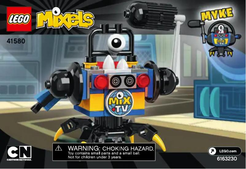 Image de la première page du manuel de l'appareil Mixels 41580