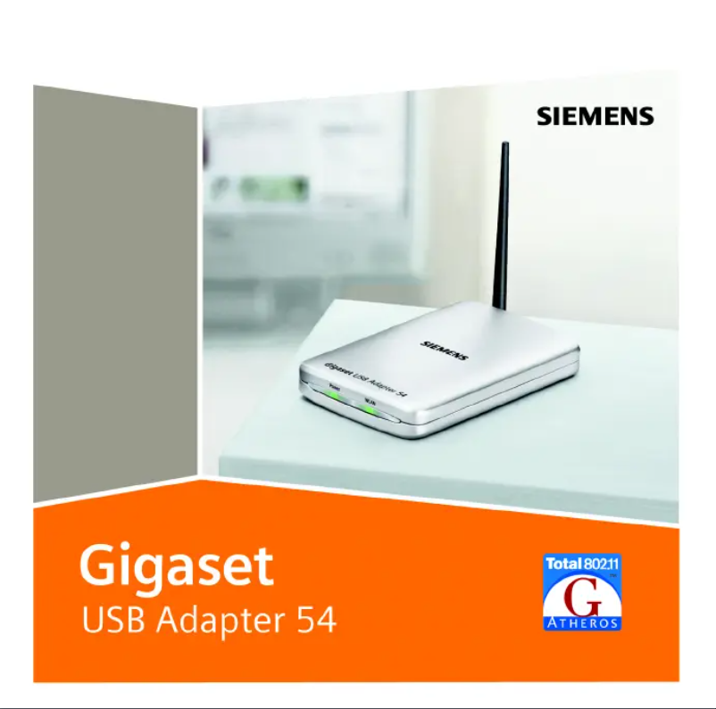 Image de la première page du manuel de l'appareil USB Adapter