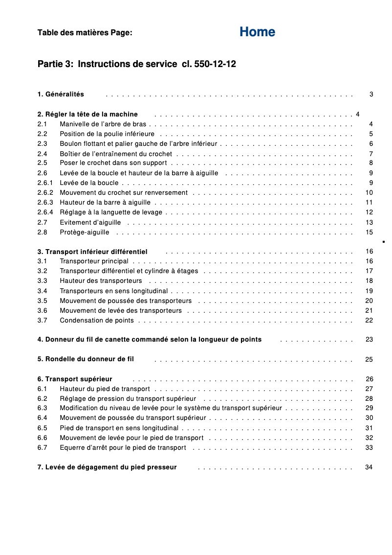 Página 1 del manual Manual de usuario Dürkopp Adler 550-12-12