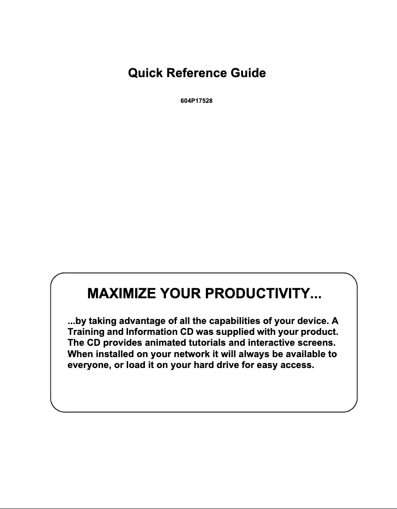 Page 1 de la notice Manuel utilisateur Xerox WorkCentre M165