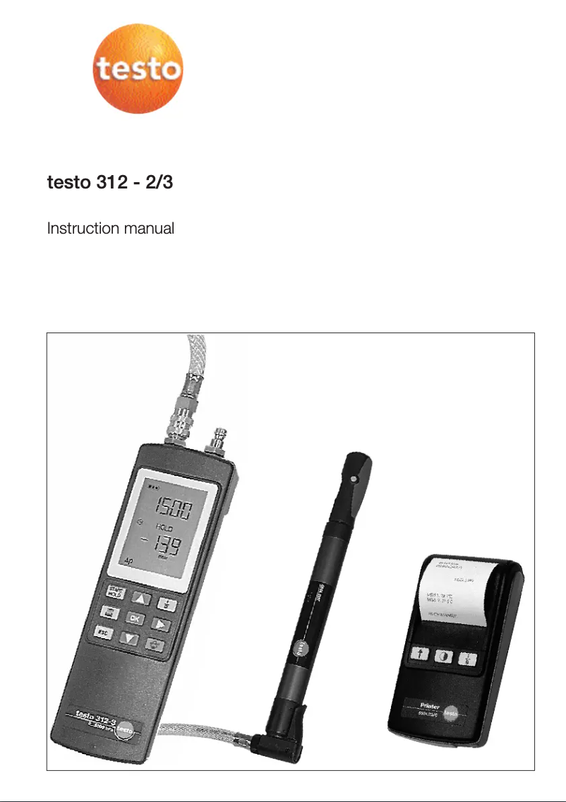 Imagen de la primera página del manual del dispositivo 312-2