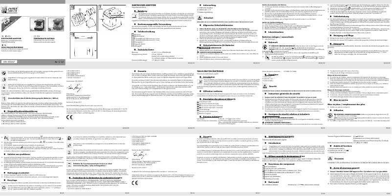 Image de la première page du manuel de l'appareil HG02062A