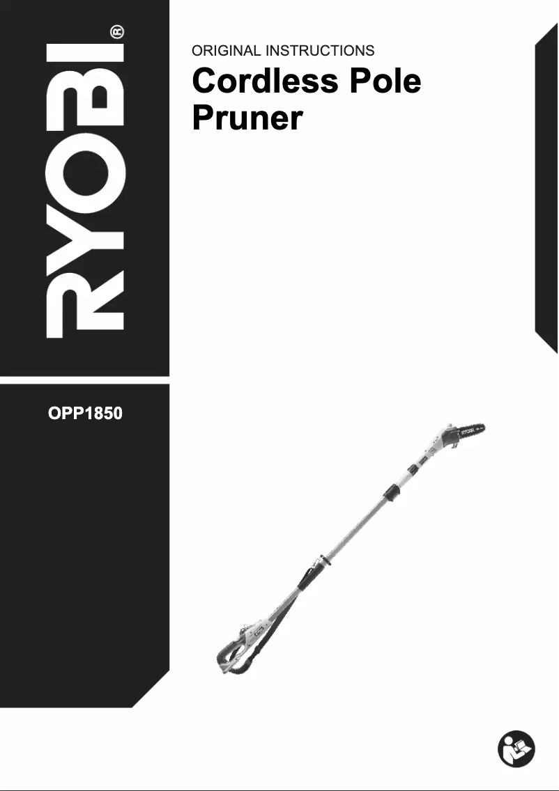 Page 1 de la notice Manuel utilisateur RYOBI OPP1850