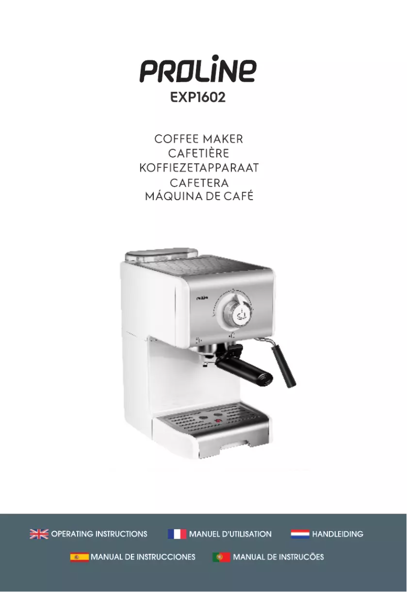 Page n°1 - Manuel utilisateur Proline EXP1602