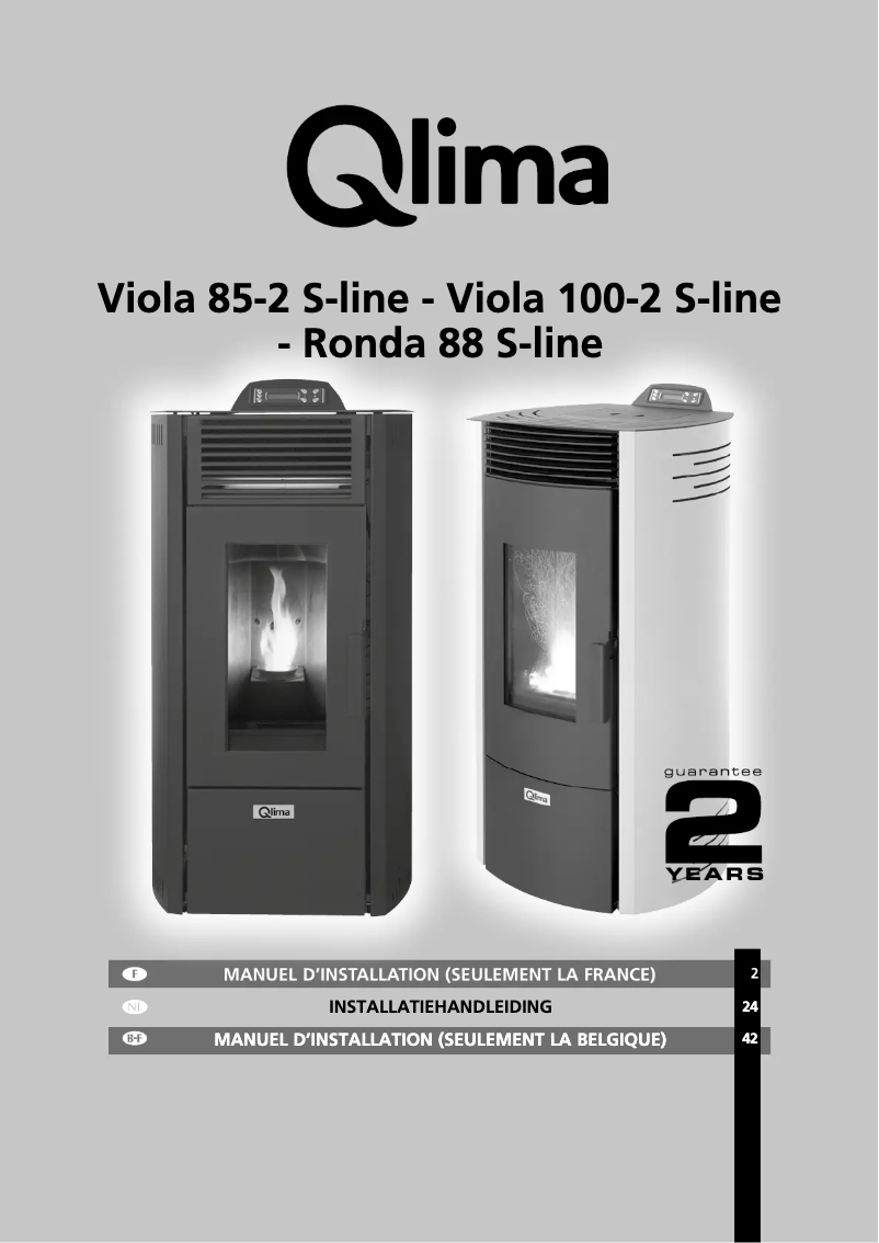 Image de la première page du manuel de l'appareil Viola 85-2 S-line