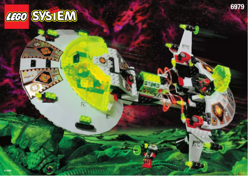 Page n°1 - Manuel utilisateur Lego Space 6979