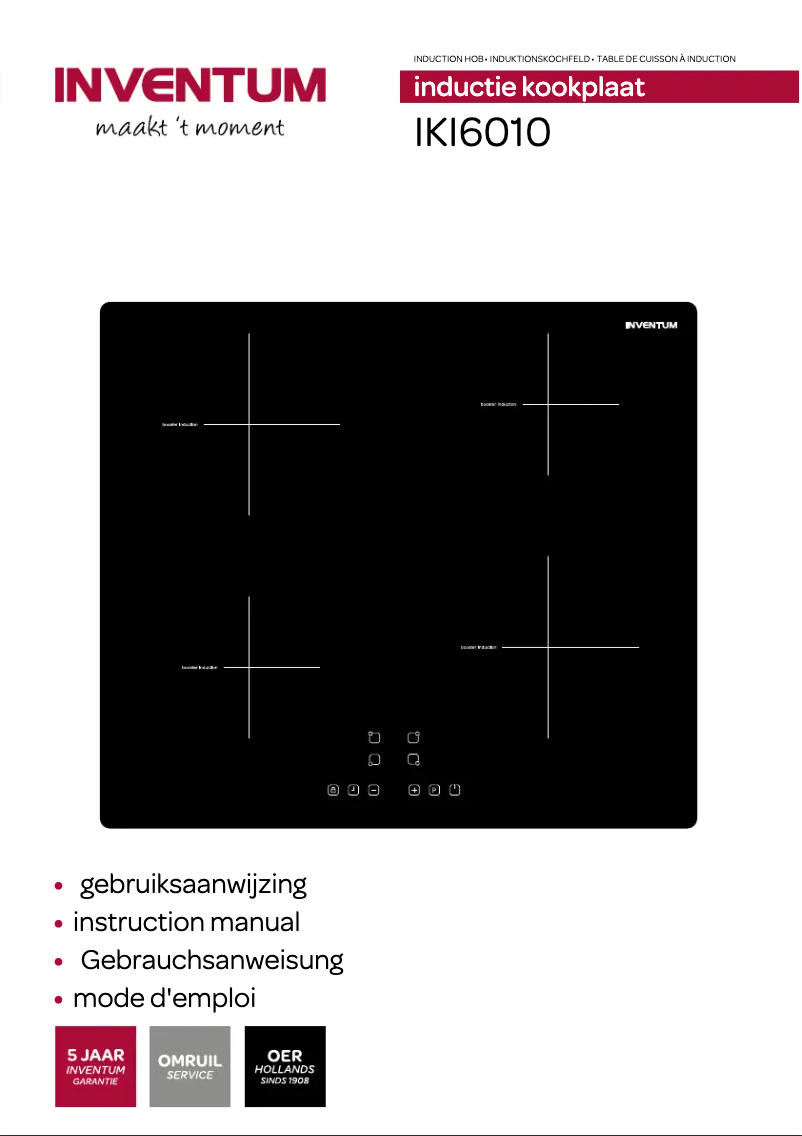 Image de la première page du manuel de l'appareil IKI6010