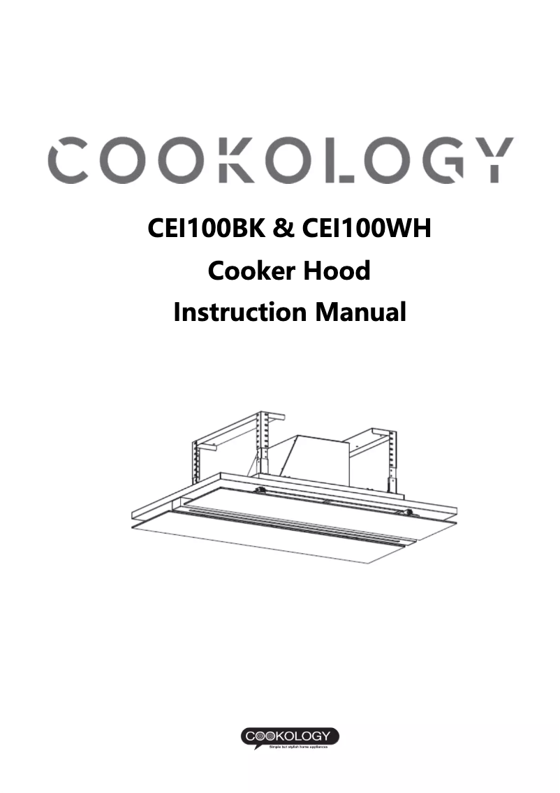 Page 1 de la notice Manuel utilisateur Cookology CEI100BK