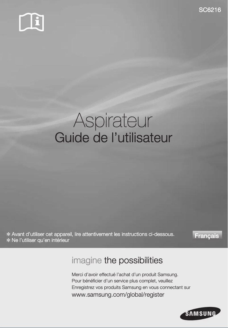 Page n°1 - Manuel utilisateur Samsung SC6216