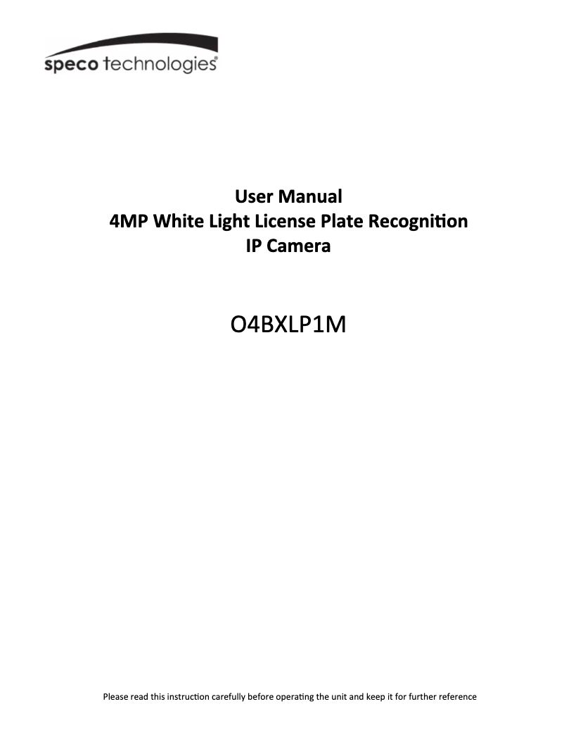 Image de la première page du manuel de l'appareil O4BXLP1M