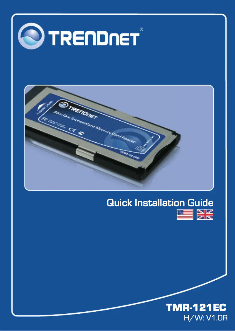 Page 1 de la notice Manuel utilisateur TRENDnet TMR-121EC