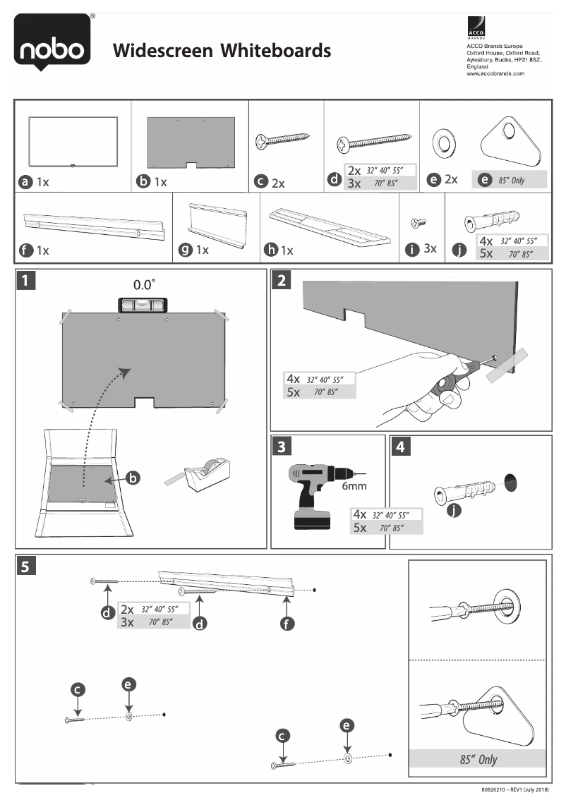 Página 1 del manual Manual de usuario Nobo 1905291