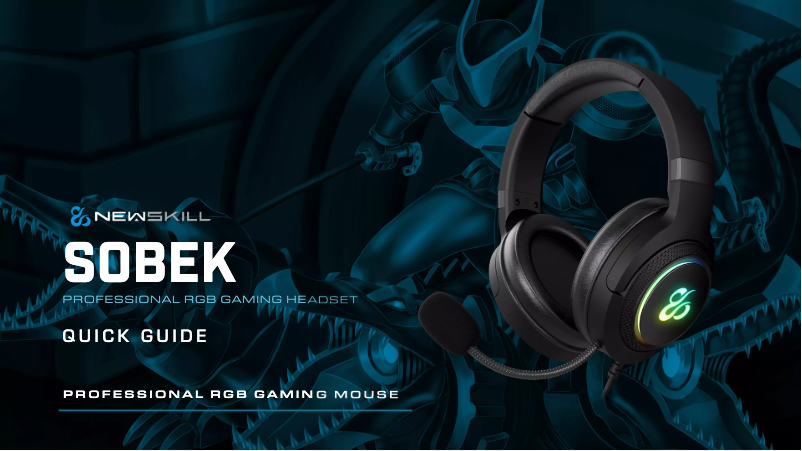 Page n°1 - Manuel utilisateur Newskill NS-HS-SOBEK