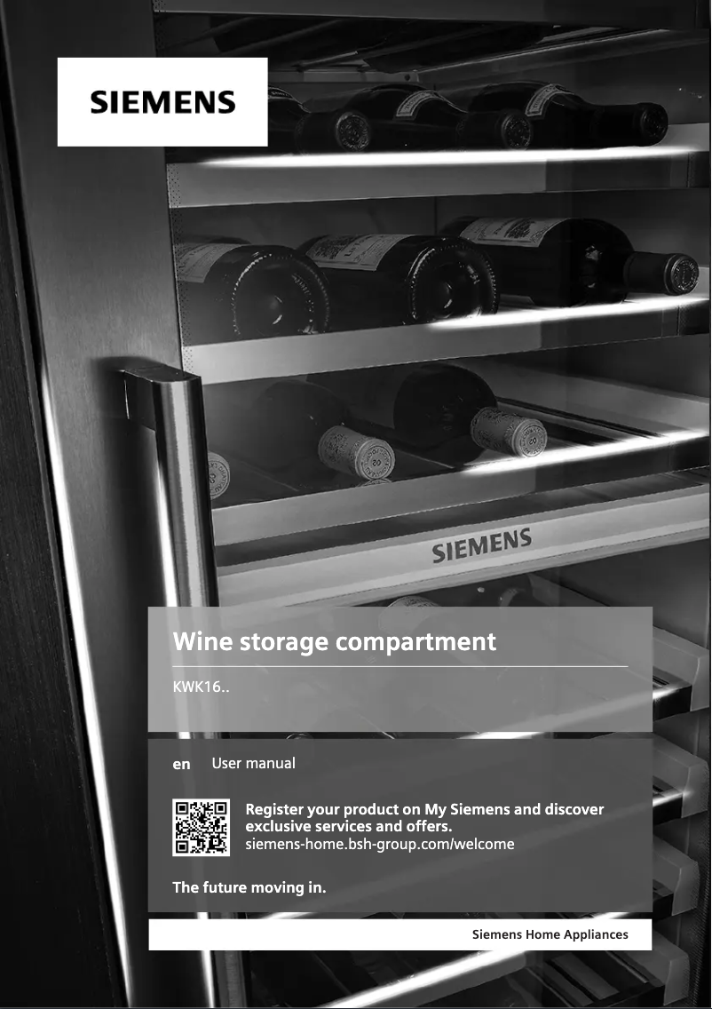 Image de la première page du manuel de l'appareil KW16KATGAG