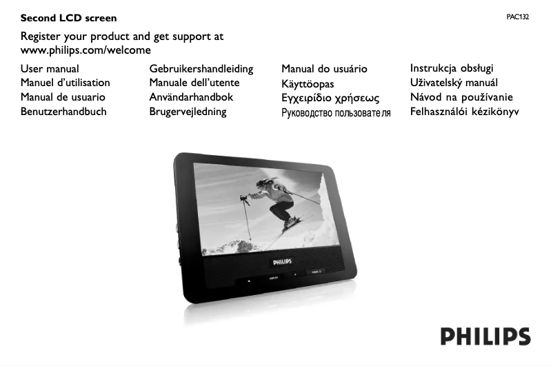 Page 1 de la notice Mode d'emploi Philips PAC132