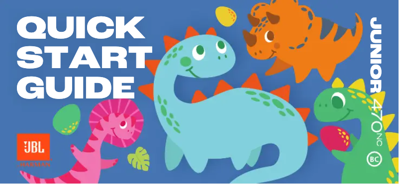 Page 1 de la notice Manuel utilisateur JBL Junior 470 NC