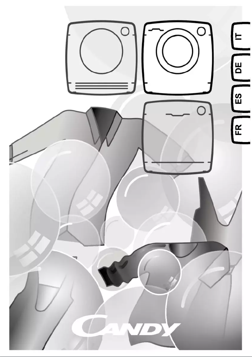 Page 1 de la notice Manuel utilisateur Candy CSWS 586D/5-S