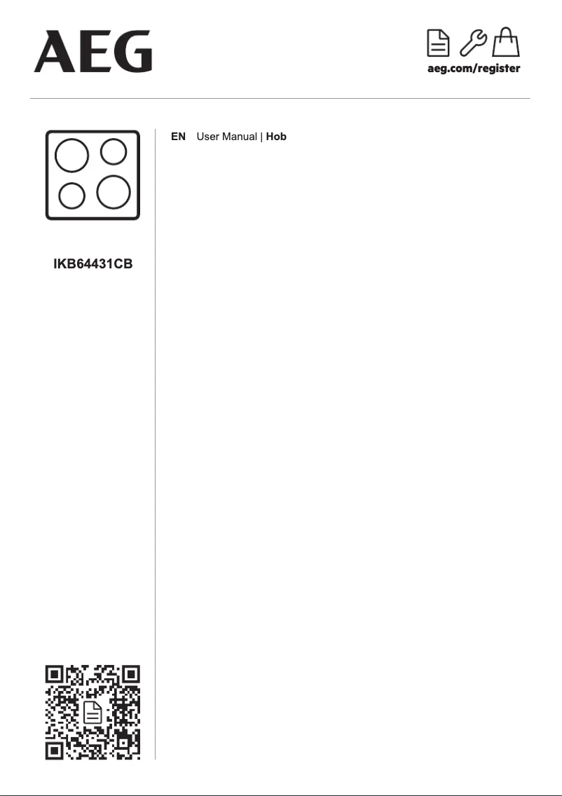 Image de la première page du manuel de l'appareil IKB64431CB