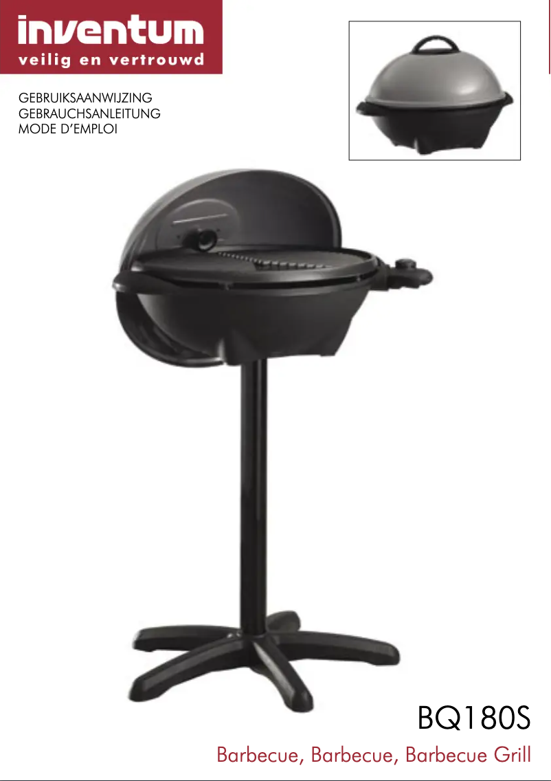 Page n°1 - Manuel utilisateur Inventum BQ180S