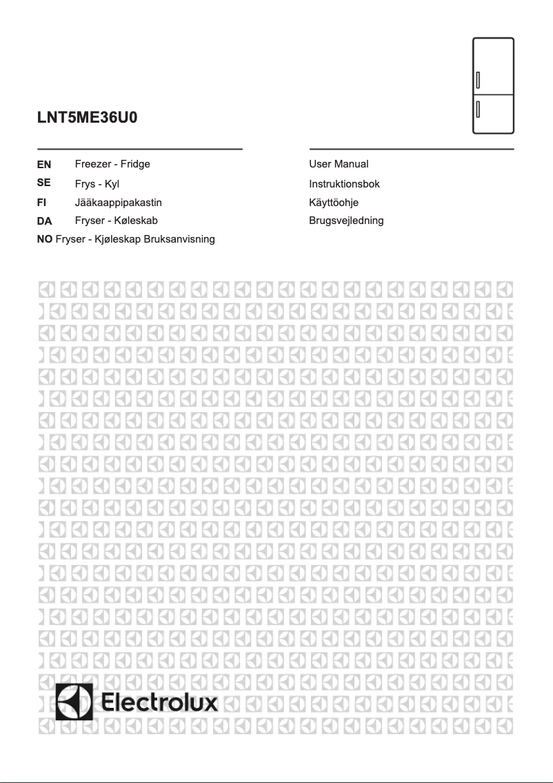 Image de la première page du manuel de l'appareil LNT5ME36U0