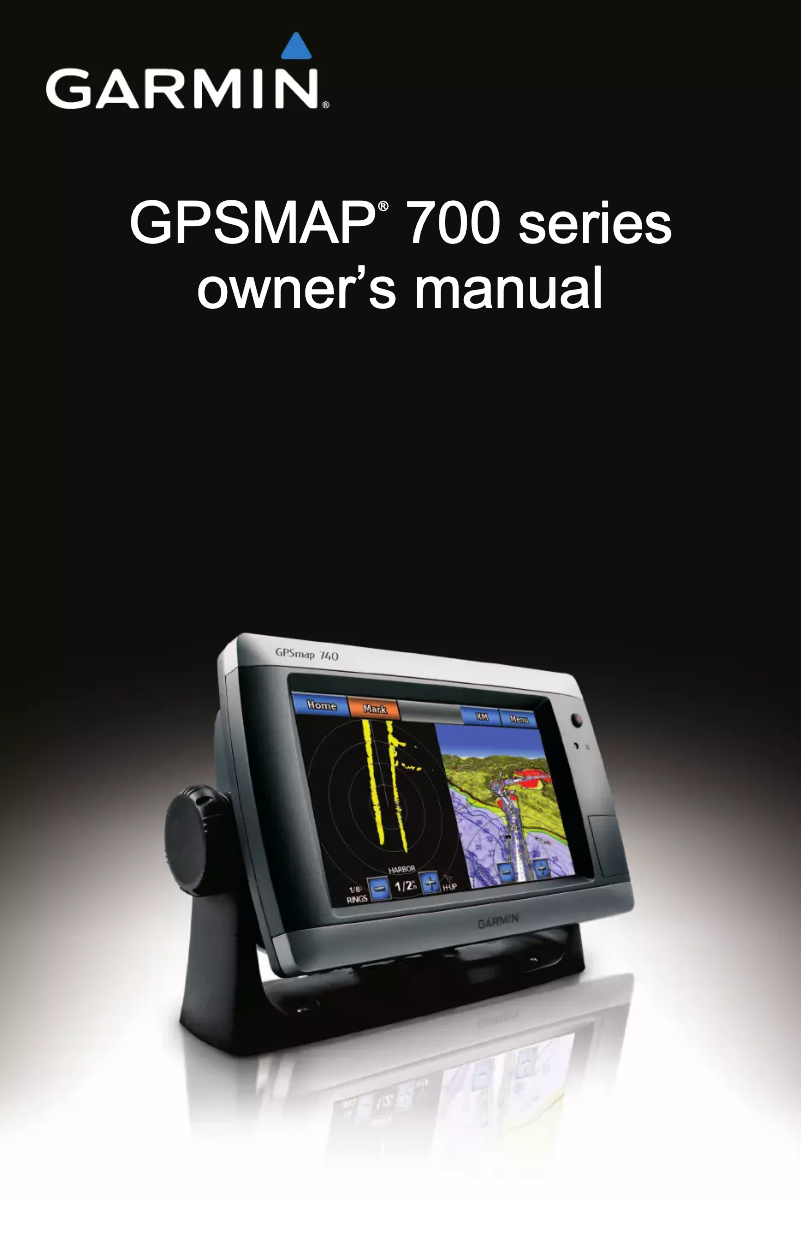 Page 1 de la notice Manuel utilisateur Garmin GPSMAP 750s