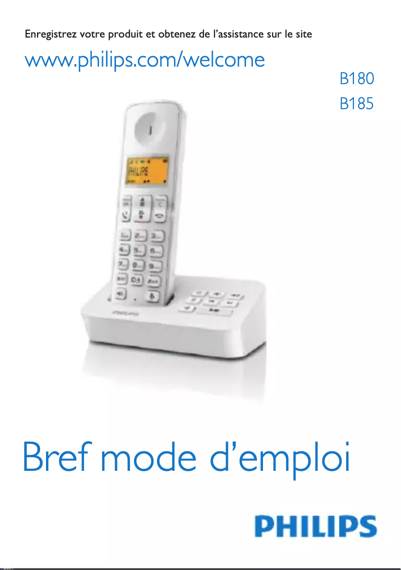 Página 1 del manual Manual de usuario Philips B1803W