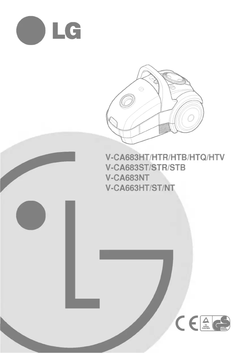 Image de la première page du manuel de l'appareil V-CA683HT