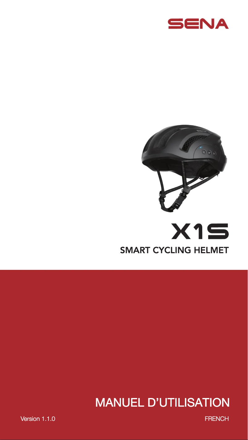 Página 1 del manual Manual de usuario Sena X1S