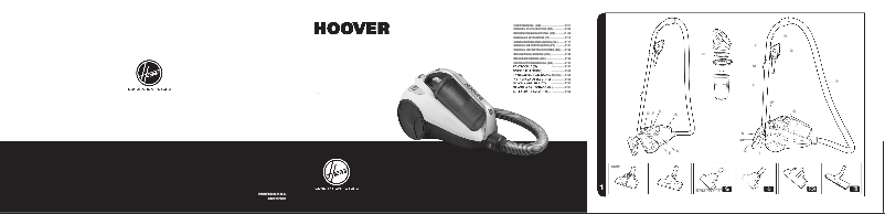 Page n°1 - Manuel utilisateur Hoover RU70_RU31011