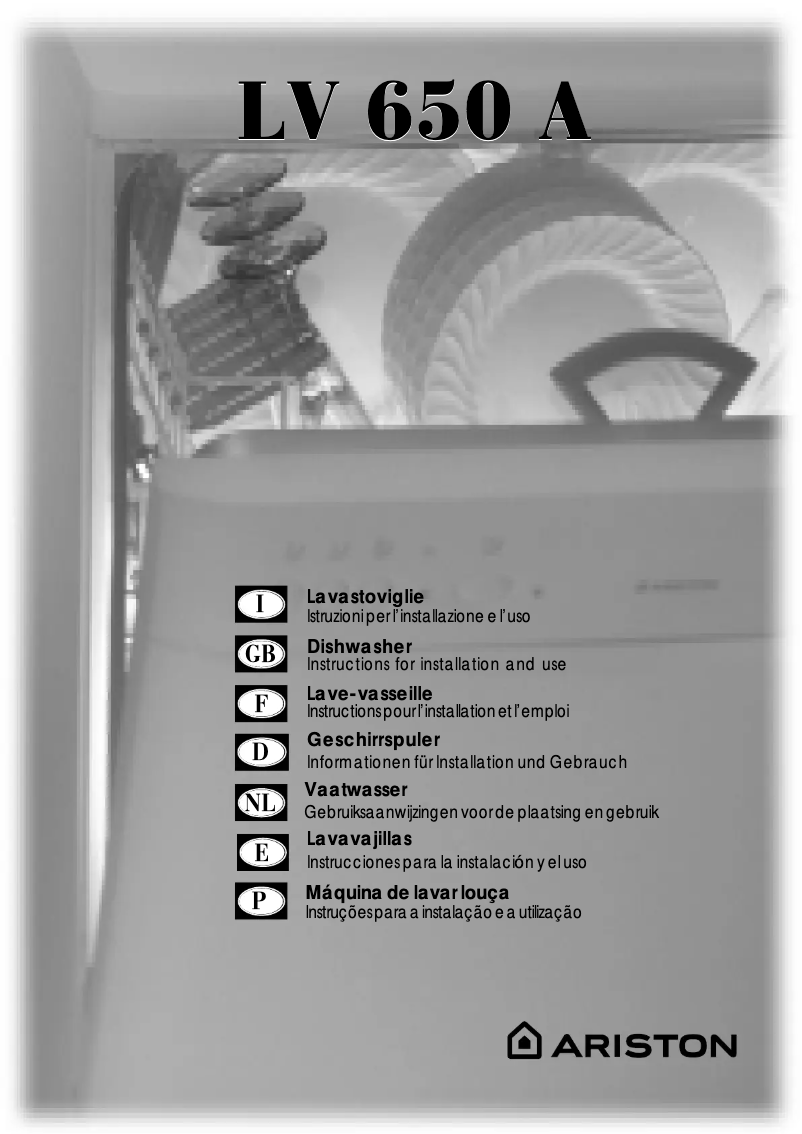 Page n°1 - Manuel utilisateur Ariston Thermo LV 650 A