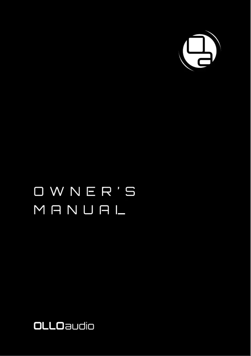Page 1 de la notice Manuel utilisateur Ollo Audio S4X