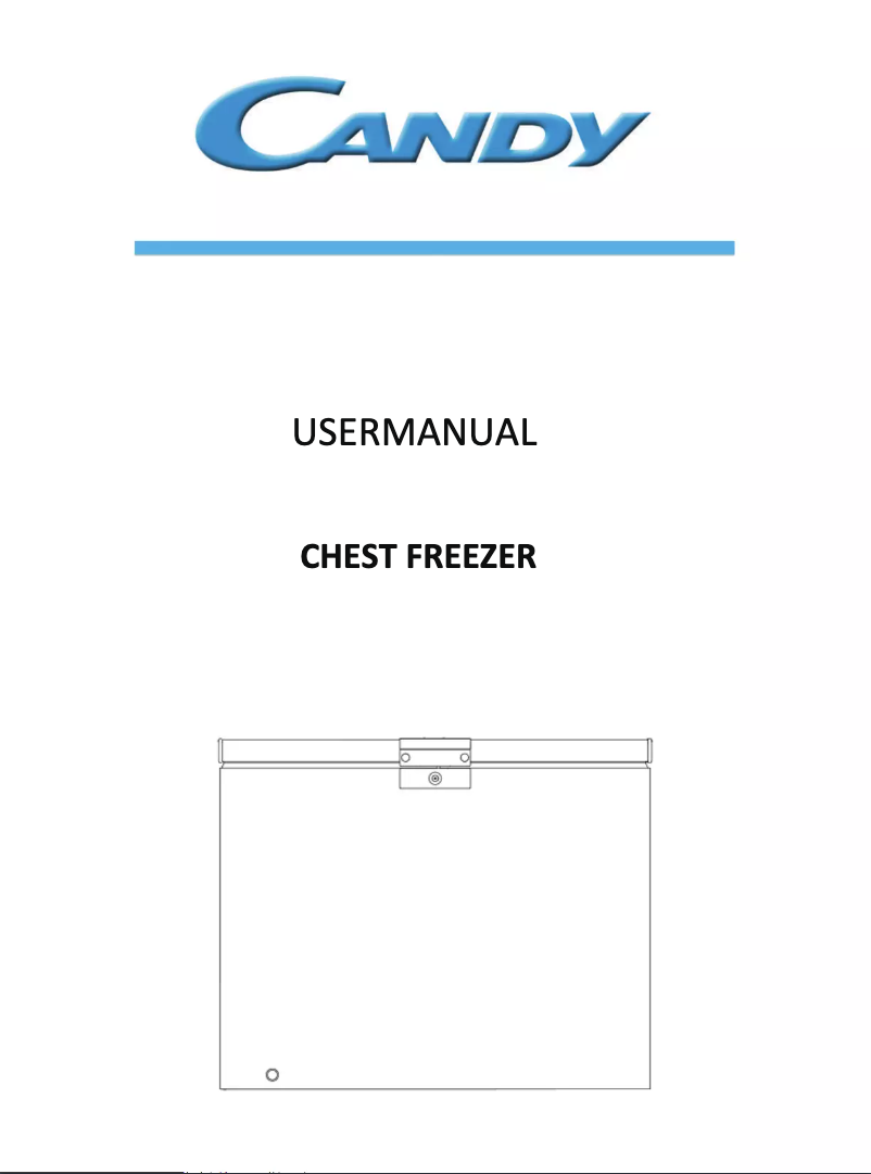 Page 1 de la notice Manuel utilisateur Candy CHAE 1032F