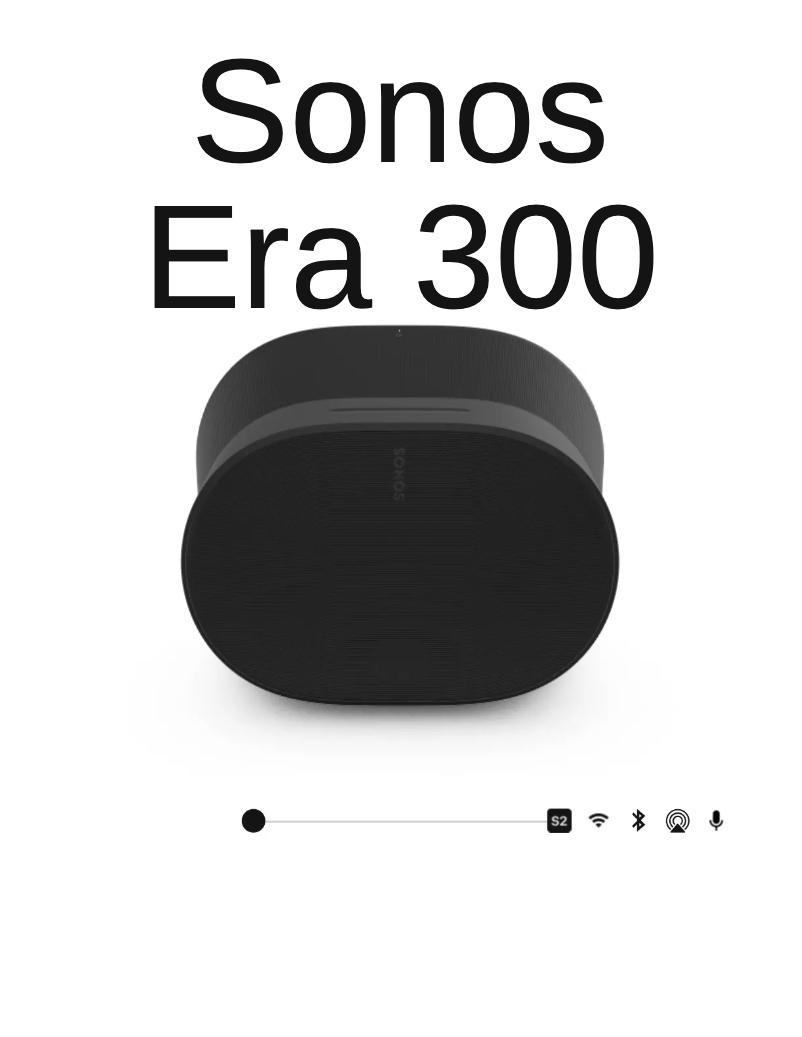 Página 1 del manual Manual de usuario Sonos Era 300