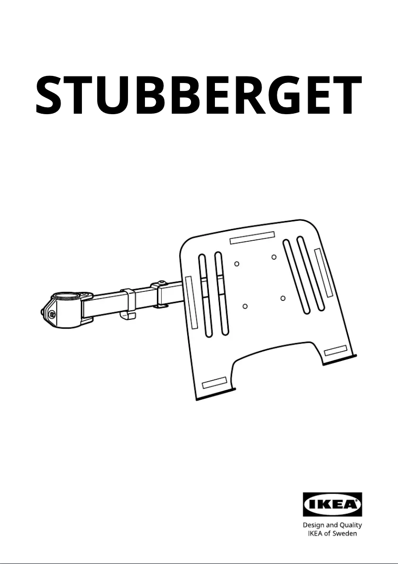 Image de la première page du manuel de l'appareil STUBBERGET 205.919.35