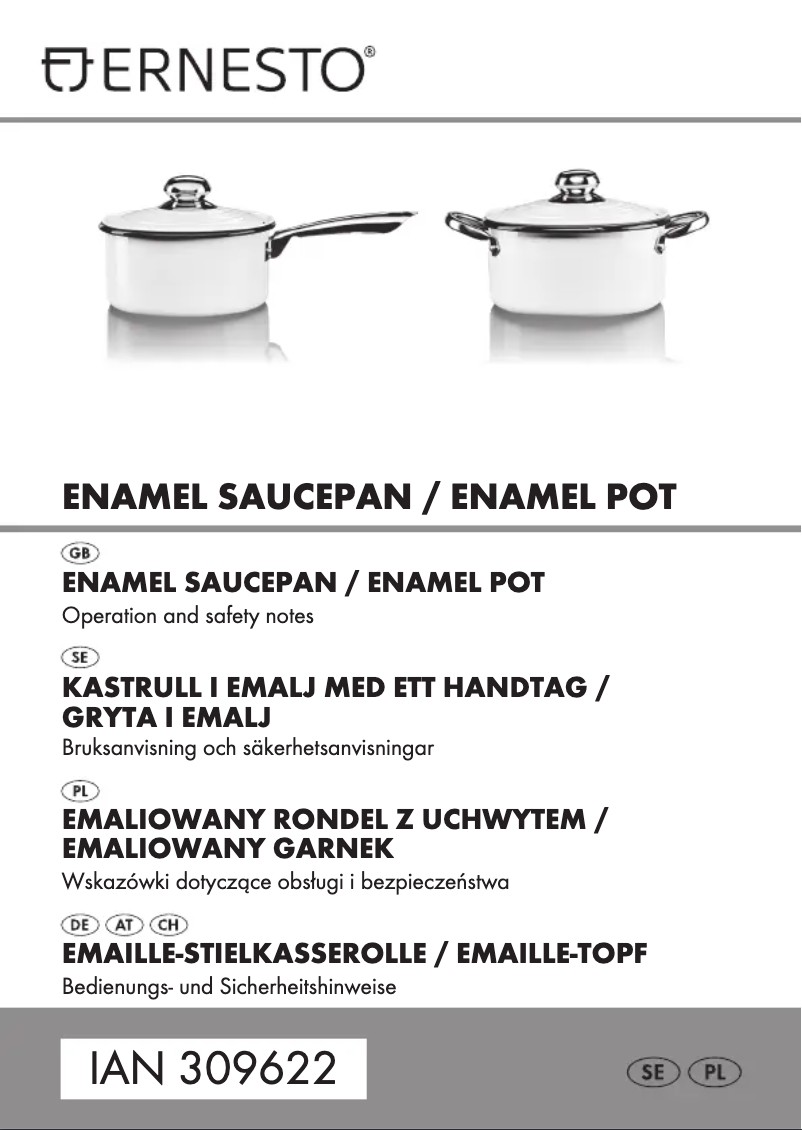 Image de la première page du manuel de l'appareil IAN 309622