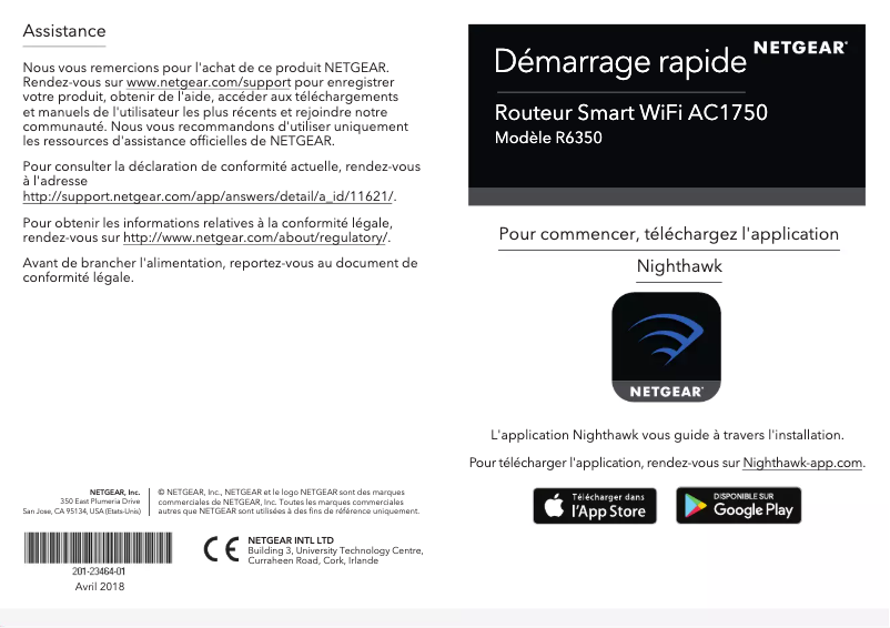 Image de la première page du manuel de l'appareil R6350