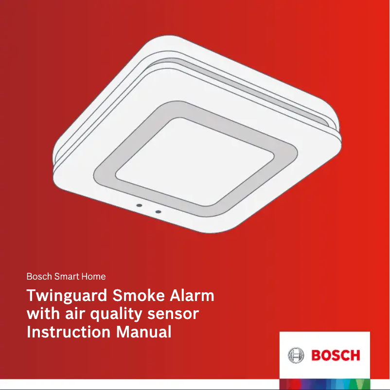 Imagen de la primera página del manual del dispositivo Twinguard