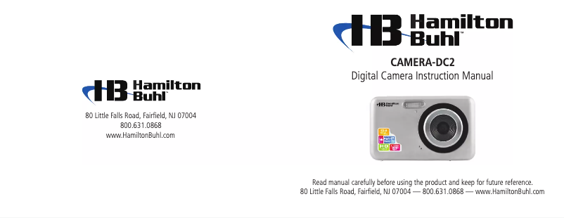 Page n°1 - Manuel utilisateur Ergoguys CAMERA-DC2