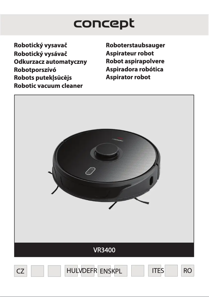 Page 1 de la notice Manuel utilisateur Concept Real Force VR3400