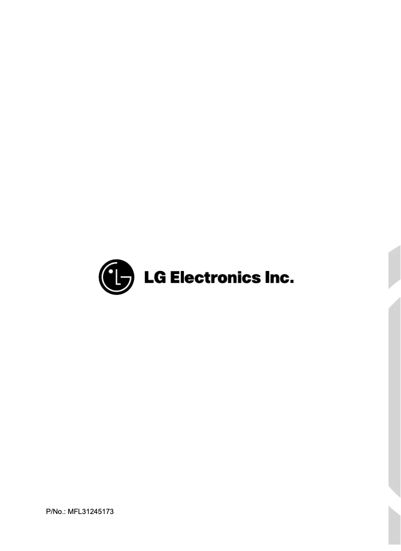 Page 1 de la notice Manuel utilisateur LG WD-T1213MRD