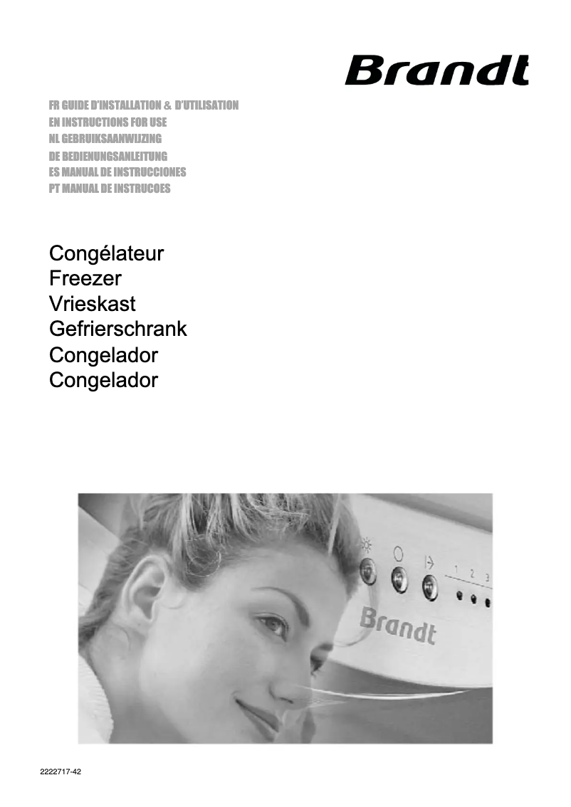 Image de la première page du manuel de l'appareil UFB1000E