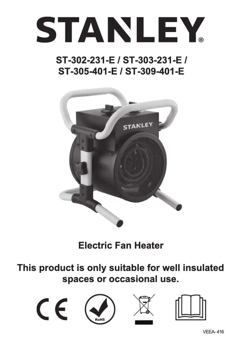 Página 1 del manual Manual de usuario Stanley STN5000RN